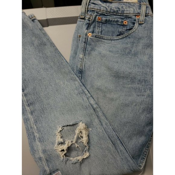 Levi's Mens 512 31W 30L Slim Taper Fit Distressed - Picture 7 of 7